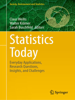 cover image of Statistics Today